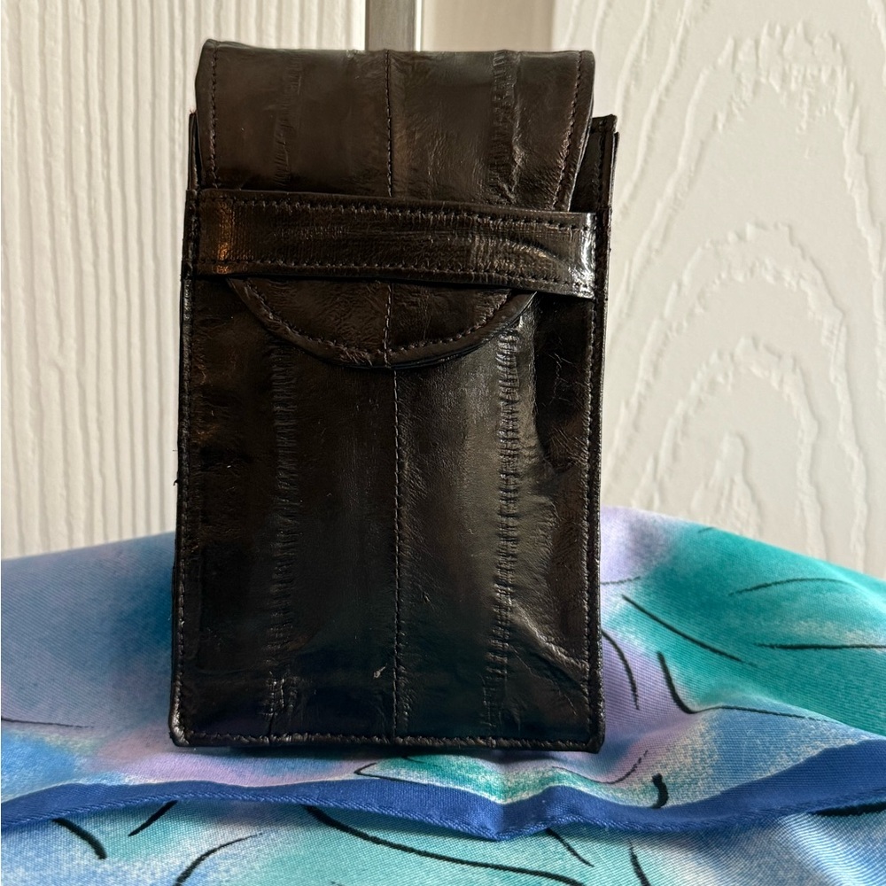Vintage Brown Eel Pouch